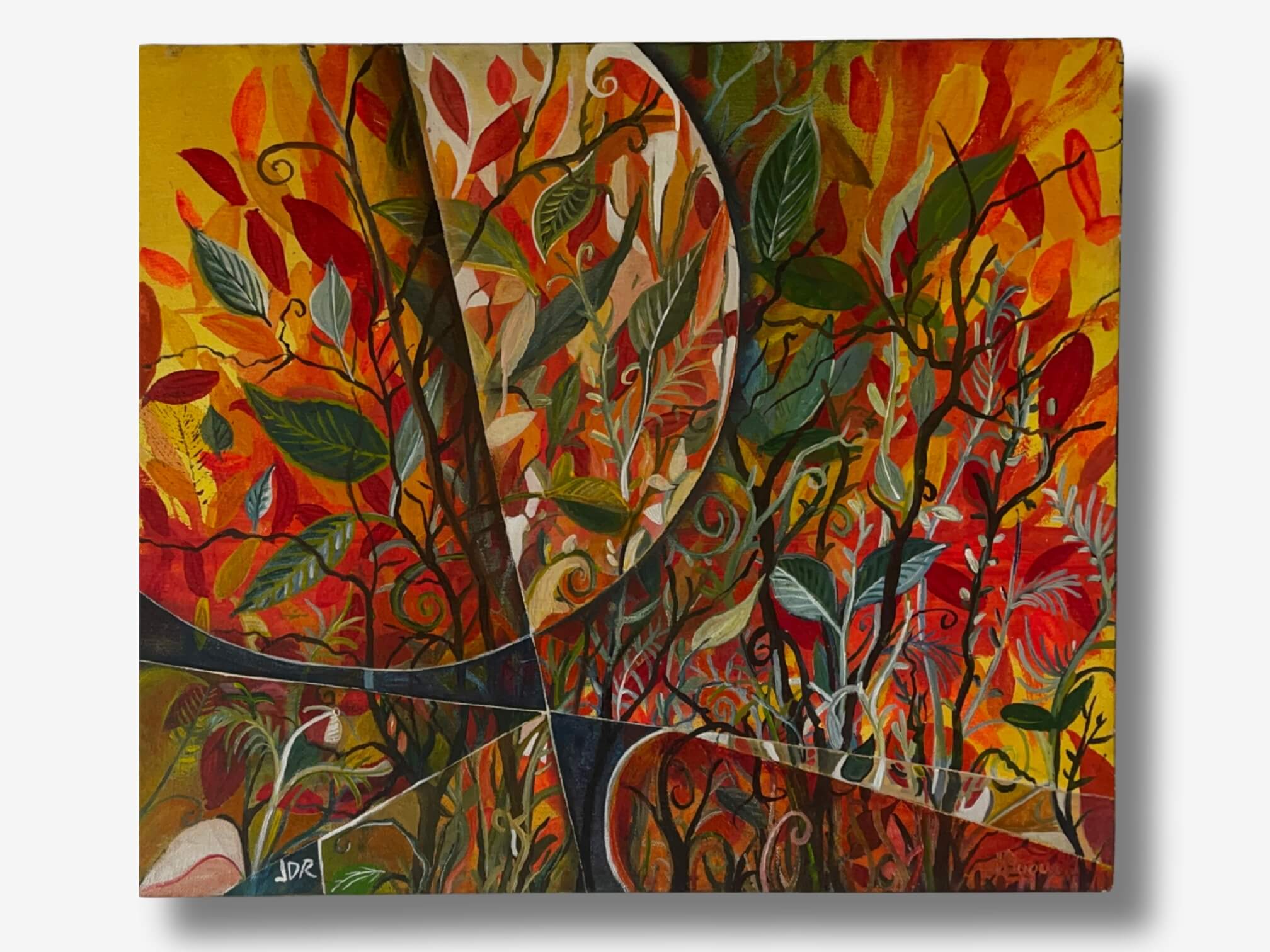 Follaje abstracto - Jorge Mario Duque Ramírez